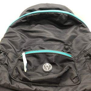 Ivivva Black and Turquoise Backpack